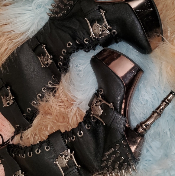 Demonia Shoes - Heel Boots